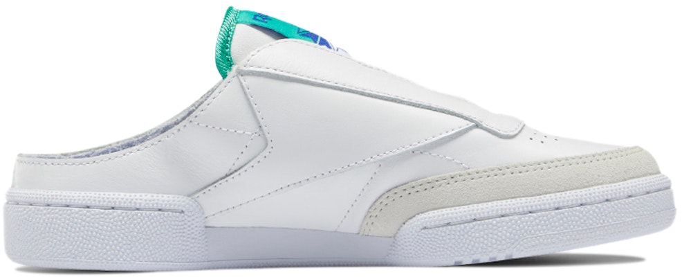 (Women) Reebok Club C Laceless Mule 'Simple White Green' GZ5318 Order (Women) Reebok Club C Laceless Mule 'Simple White Green' GZ5318