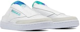 Lookbook (Women) Reebok Club C Laceless Mule 'Simple White Green' GZ5318