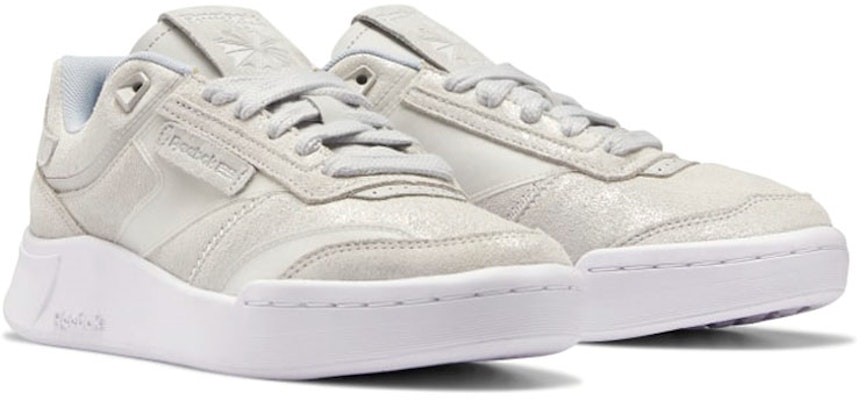 Reebok Club C Legacy 透氣舒適 低筒休閒板鞋 女款 灰白 Lookbook Reebok Club C Legacy 透氣舒適 低筒休閒板鞋 女款 灰白