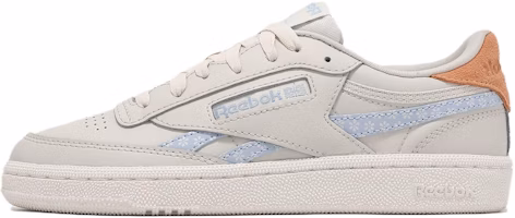 (Women) Reebok Club C Revenge 'Bone Pale Blue Floral' 100074242 (Women) Reebok Club C Revenge 'Bone Pale Blue Floral' 100074242