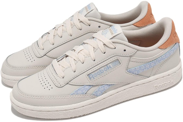 (Women) Reebok Club C Revenge 'Bone Pale Blue Floral' 100074242 Shop (Women) Reebok Club C Revenge 'Bone Pale Blue Floral' 100074242
