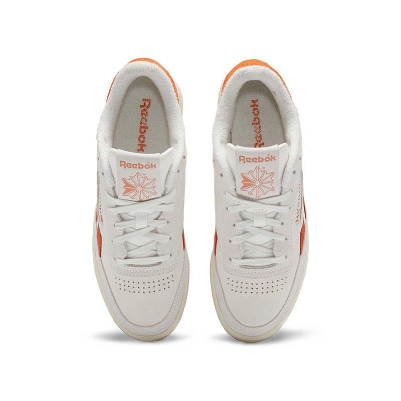 Shop (W) Reebok Club C Revenge 'Chalk Burnt Orange' Sepatu Pria GV6971
