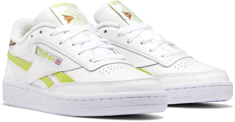 Reebok Club C 復仇 休閒鞋 女款 白棕綠 Lookbook Reebok Club C 復仇 休閒鞋 女款 白棕綠