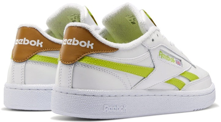 (Women) Reebok Club C Revenge 'White Brown Green' H68695 Shop (Women) Reebok Club C Revenge 'White Brown Green' H68695