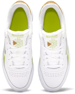 (Women) Reebok Club C Revenge 'White Brown Green' H68695 Purchase (Women) Reebok Club C Revenge 'White Brown Green' H68695