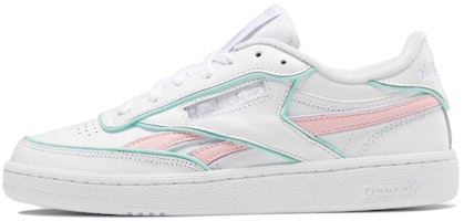 (Women) Reebok Club C Revenge 'White Pink' GW3824 (Women) Reebok Club C Revenge 'White Pink' GW3824
