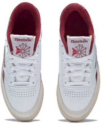 (Women) Reebok Club C Revenge Sneakers White/Red FW7804 Purchase (Women) Reebok Club C Revenge Sneakers White/Red FW7804