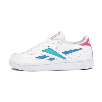(W) Reebok Club C Revenge Mark 'White Solid Teal Bright Cyan'