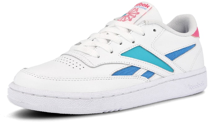 (W) Reebok Club C Revenge Mark 'Blanco Teal Sólido Cian Brillante' EG1798 Lookbook (W) Reebok Club C Revenge Mark 'Blanco Teal Sólido Cian Brillante' EG1798