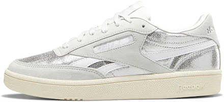 (Women) Reebok Club C Revenge Plus 'Grey White' DV7202 (Women) Reebok Club C Revenge Plus 'Grey White' DV7202