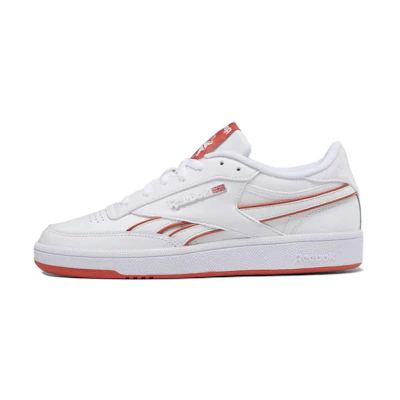 (W) Reebok Club C Revenge Plus 'White Red'