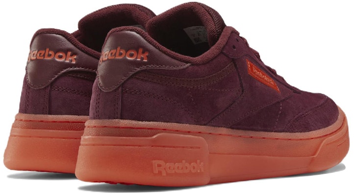 (W) Reebok Club C Stacked 'Burgundy' Merah Marun FW1262 Shop (W) Reebok Club C Stacked 'Burgundy' Merah Marun FW1262