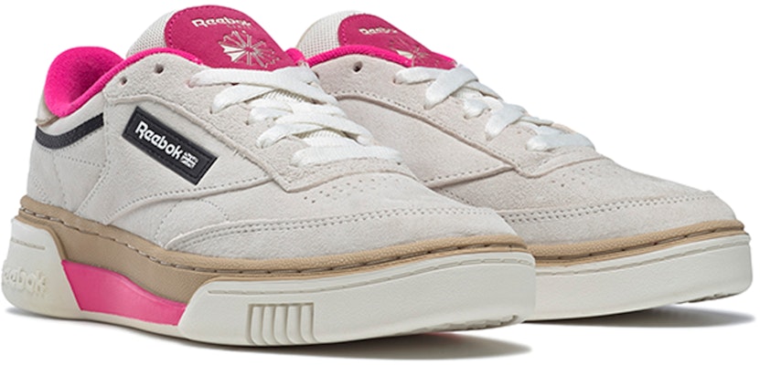 (W) Reebok Club C Stacked /Pink 'Abu-Abu' Q46333 Lookbook (W) Reebok Club C Stacked /Pink 'Abu-Abu' Q46333