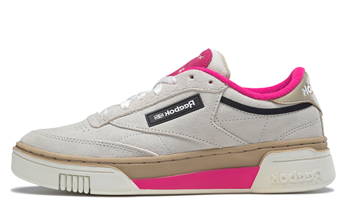(Women) Reebok Club C Stacked /Pink 'Grey' Q46333