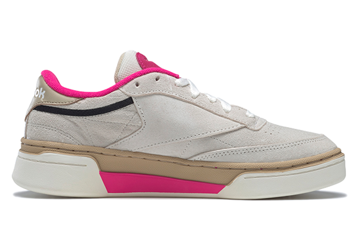 Order (W) Reebok Club C Stacked Rose ''Gris''. Q46333