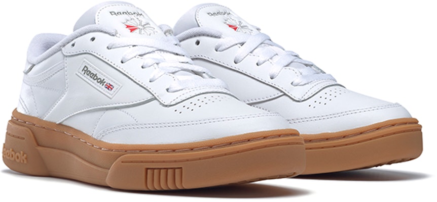 (Women) Reebok Club C Stacked 'White' Q46334 Lookbook (Women) Reebok Club C Stacked 'White' Q46334