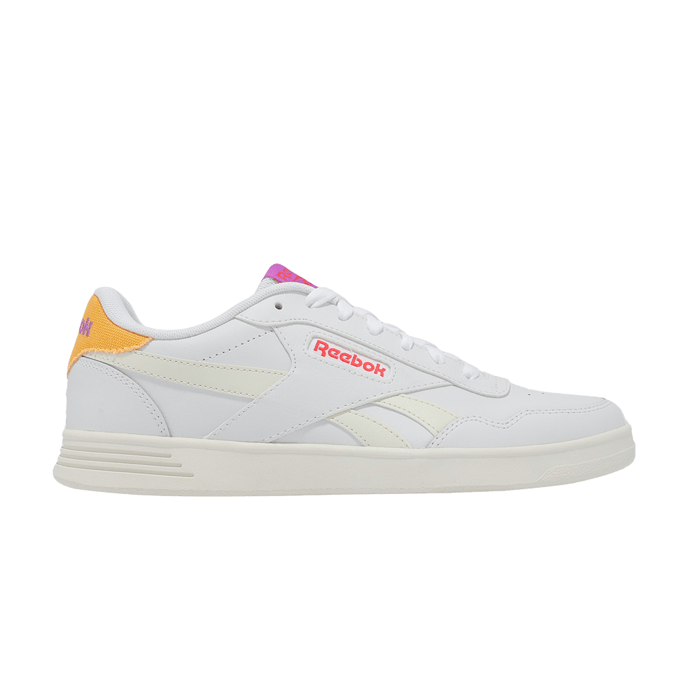 (Women) Reebok Court Advance 'White Purple Yellow' 100208895