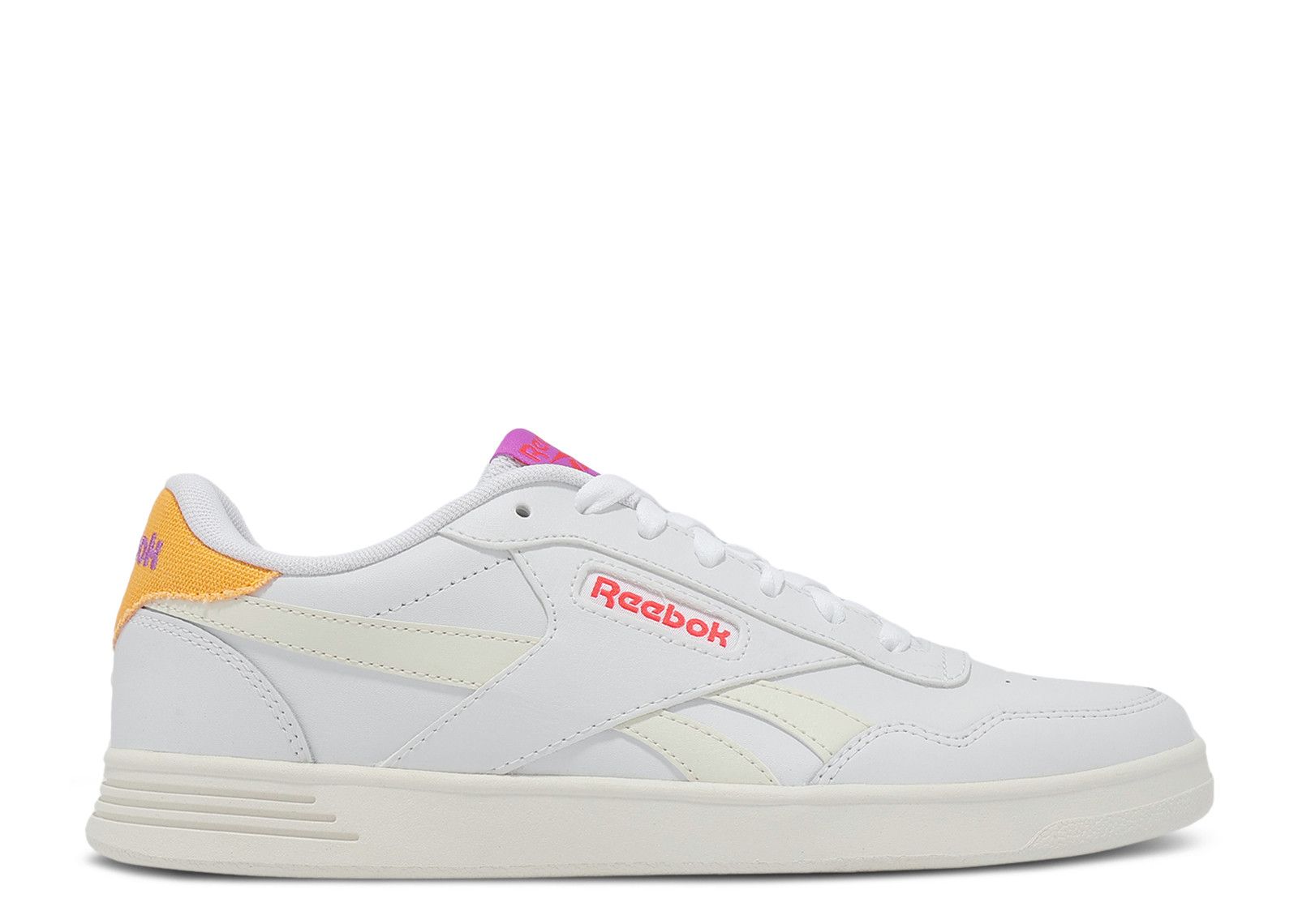 (Women) Reebok Court Advance 'White Purple Yellow' 100208895