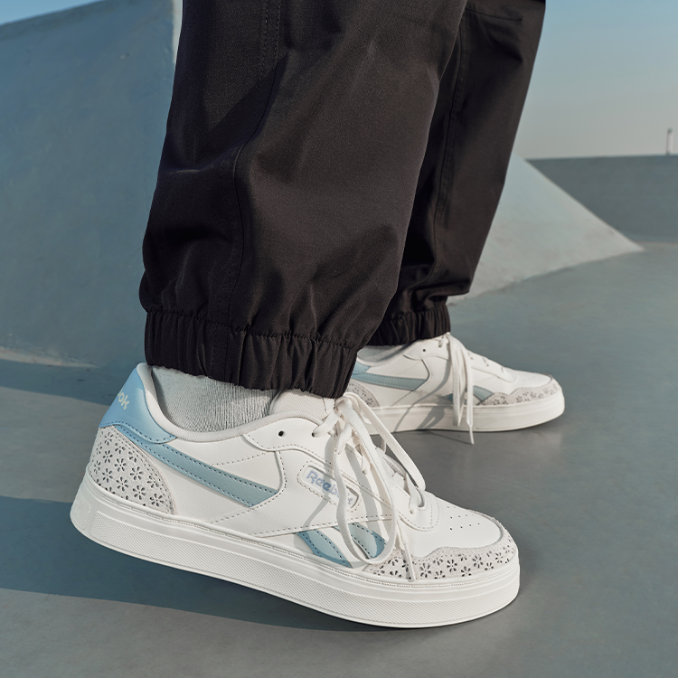 (W) Reebok Court Advance Bold 'White Light Blue' 圖 6