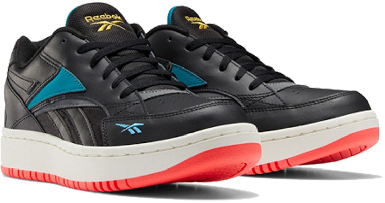 (Women) Reebok Court Double Mix 'Black Blue' EH3280 Lookbook (Women) Reebok Court Double Mix 'Black Blue' EH3280