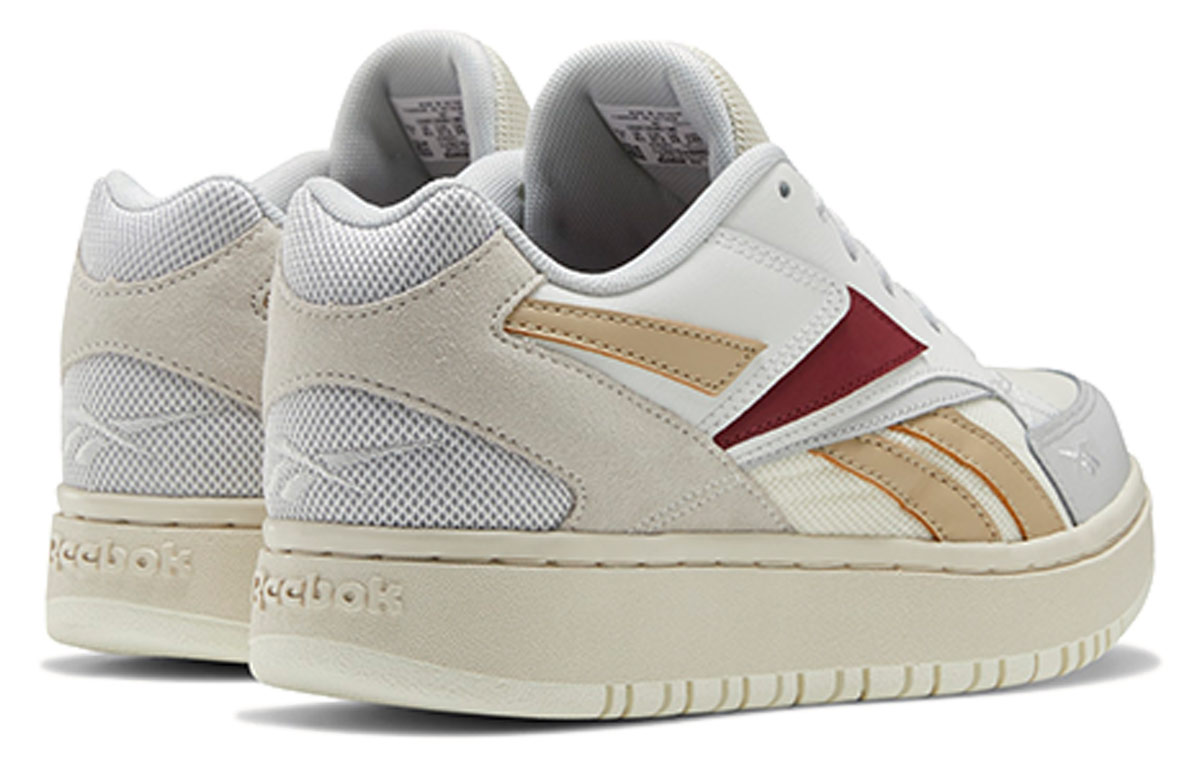 Shop Reebok Court Double Mix 女款 灰棕色 板鞋