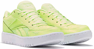 Lookbook Reebok Court Double Mix 女款 螢光綠 板鞋