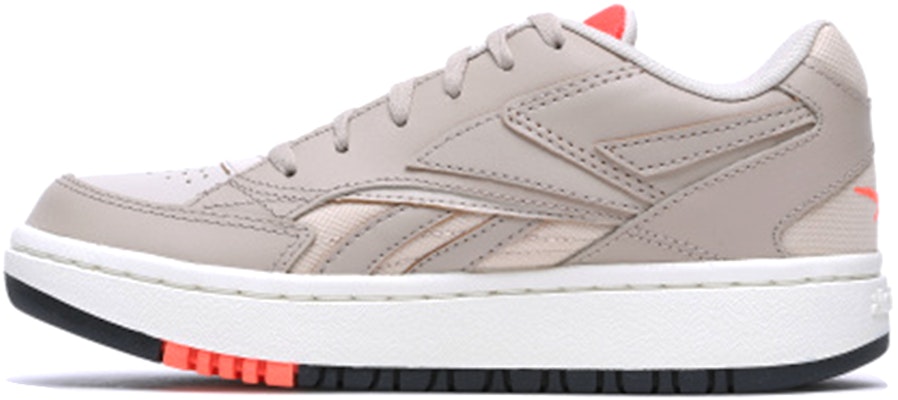 (Women) Reebok Court Double Mix Sneakers Gray/Orange EH3322 Buy (Women) Reebok Court Double Mix Sneakers Gray/Orange EH3322