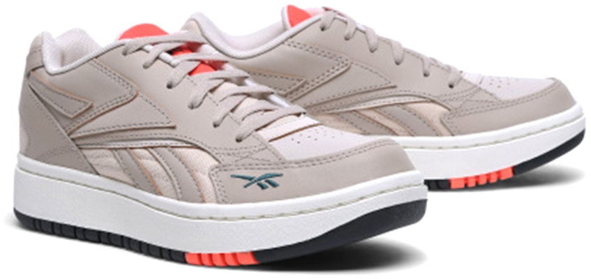 (Women) Reebok Court Double Mix Sneakers Gray/Orange EH3322 Lookbook (Women) Reebok Court Double Mix Sneakers Gray/Orange EH3322
