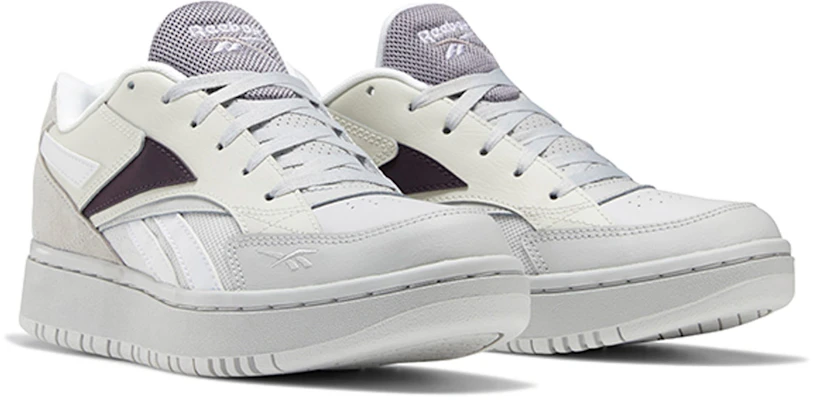 (W) Reebok Court Double Mix Ungu 'Kelabu' FV8202 Lookbook (W) Reebok Court Double Mix Ungu 'Kelabu' FV8202
