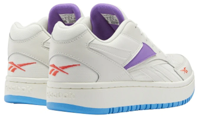 (W) Reebok Court Double Mix 'Putih Ungu' EH3274 Lookbook (W) Reebok Court Double Mix 'Putih Ungu' EH3274