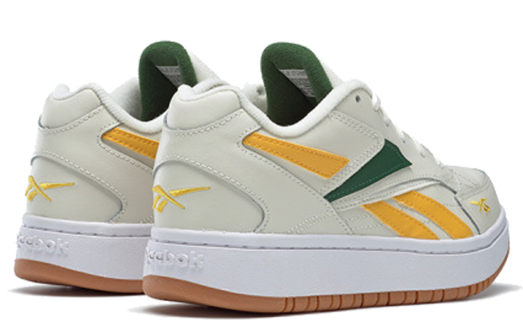 Shop (W) Reebok Court Double Mix 'Putih Kuning Hijau' FW3628