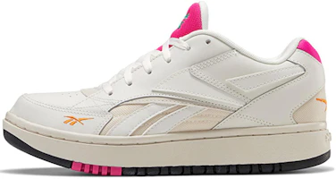 (Women) Reebok Court Double Mix Beige/White/ 'Pink' FV2074 (Women) Reebok Court Double Mix Beige/White/ 'Pink' FV2074