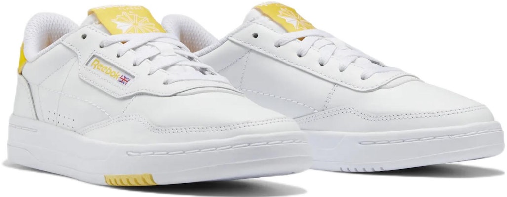 (Women) Reebok Court Peak 'White Yellow' GW7561 Lookbook (Women) Reebok Court Peak 'White Yellow' GW7561
