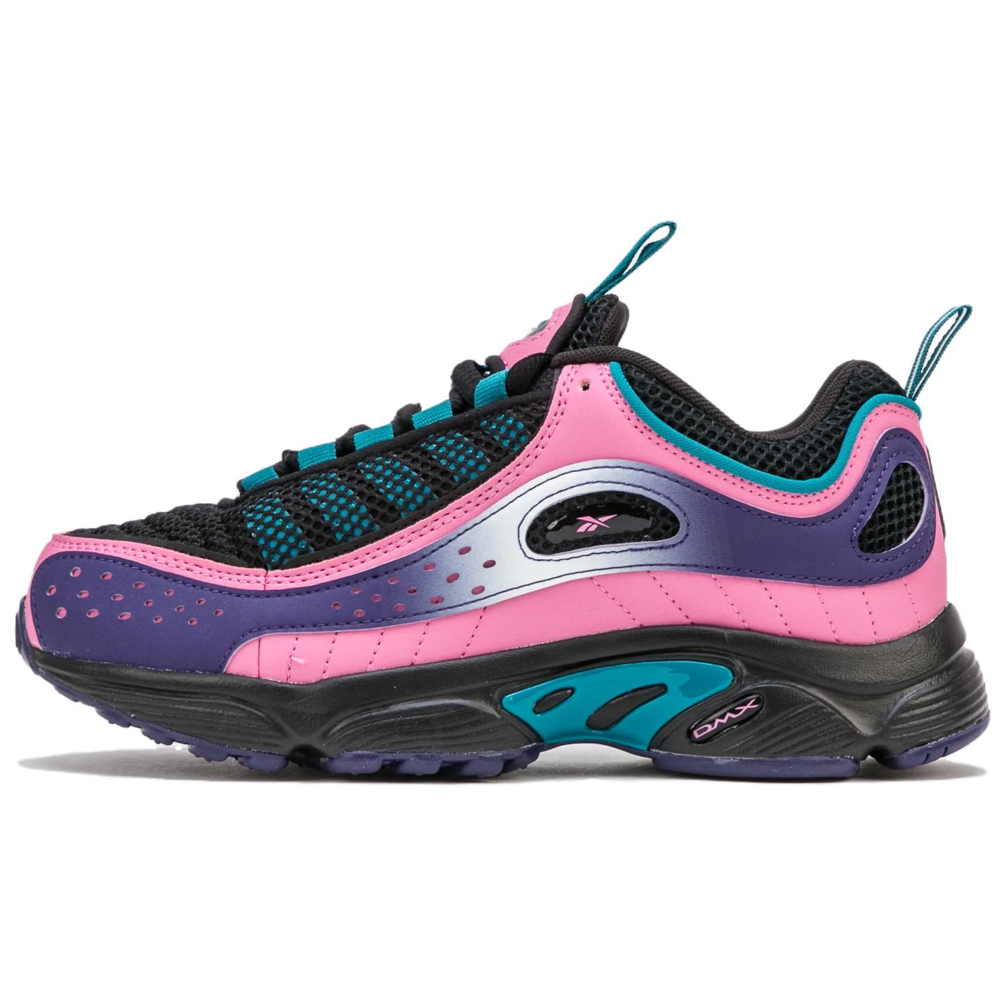 (Women) Reebok Daytona Dmx II Running Shoes Black/Pink EF3015