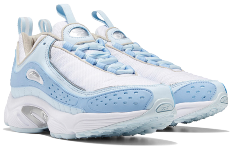 Lookbook (W) Reebok Daytona DMX II Chaussures Running Blanc/Bleu EF8043