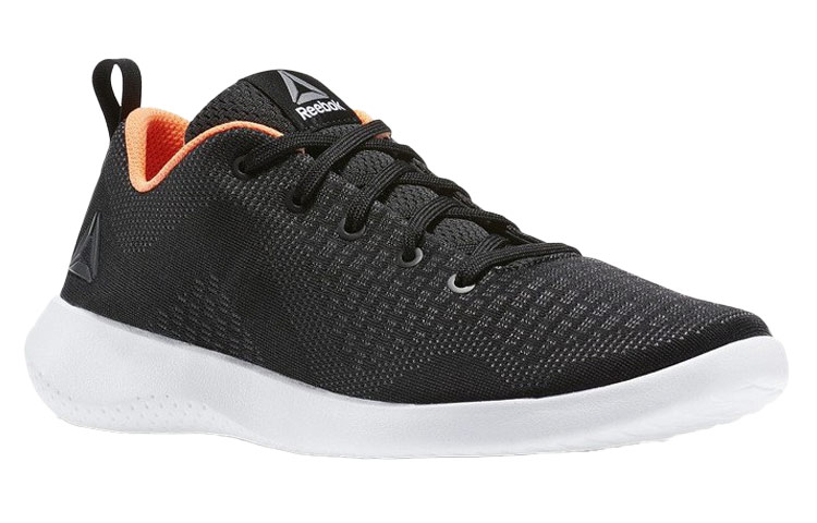 Lookbook Reebok Dmx Lite 防滑耐磨 低筒休閒跑步鞋 女款 黑橙