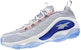 (W) Reebok Dmx Run 10 Kasut Sukan Kelabu Biru Tahan Licin & Lasak CN5386