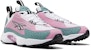 (W) Kasut Lari Reebok Dmx Series 2200 Putih/Hijau/Merah Jambu EF3012