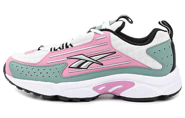 Buy (W) Reebok DMX Series 2200 Hardloopschoenen Wit/Groen/Roze EF3012