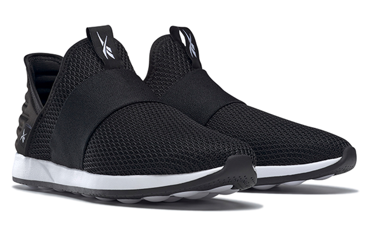 Lookbook Reebok Ever Road Dmx Slip-On 4 女款 黑白 跑步鞋