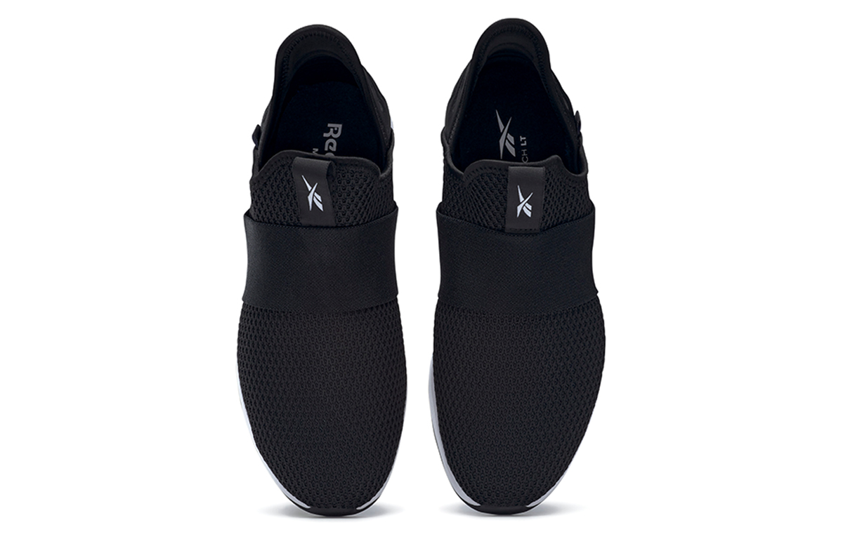 Shop Reebok Ever Road Dmx Slip-On 4 女款 黑白 跑步鞋