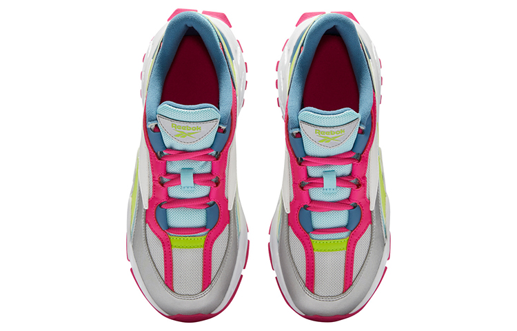 Shop Reebok Evzn 女款 白粉藍 跑步鞋