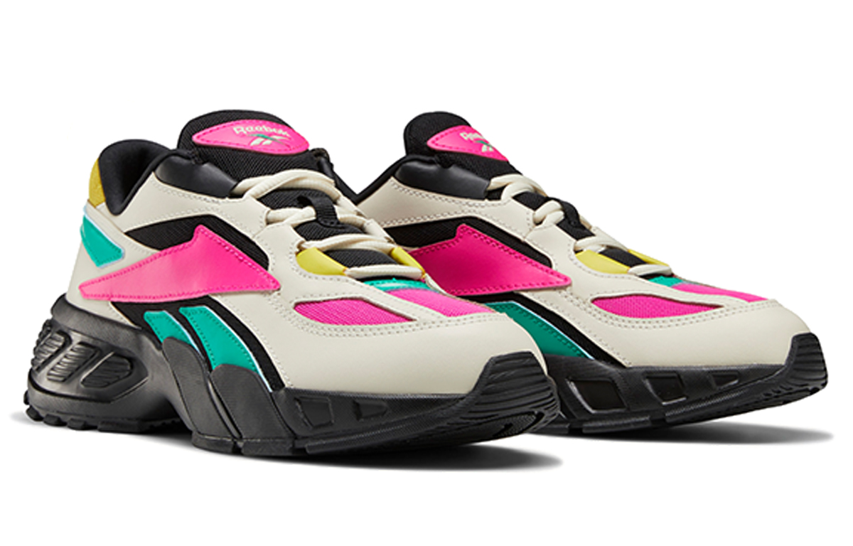 Lookbook (W) Reebok Evzn Pink Green 'Putih' FV2387