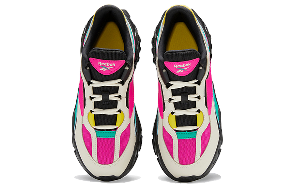 Shop (W) Reebok Evzn Pink Green 'Putih' FV2387