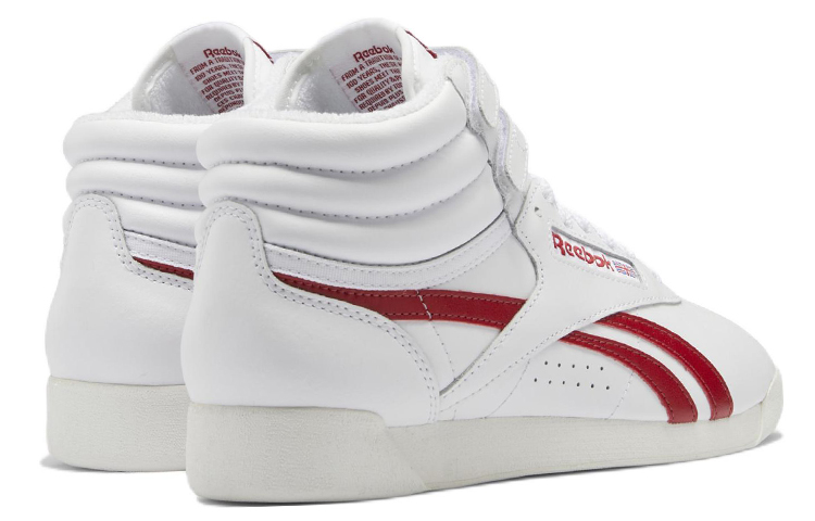 Shop (W) Reebok F/S Hi ''Blanc Rouge'' GW3758