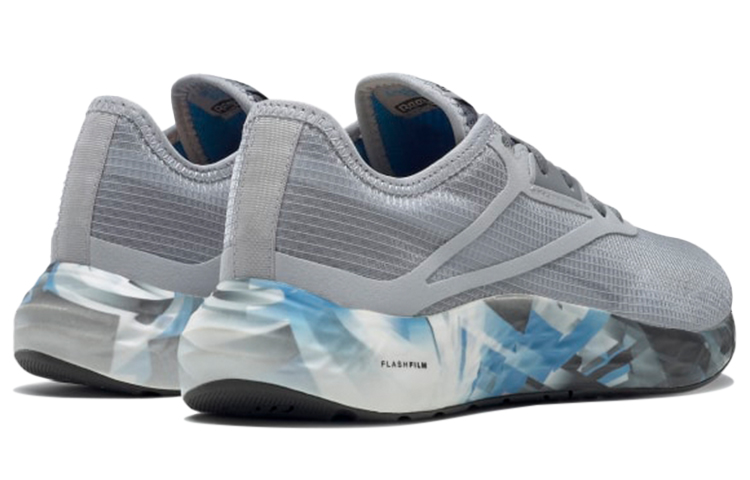 Shop (W) リーボック フラッシュフィルム グレー (Riibōku Furasshufirumu Gurē) FU8748