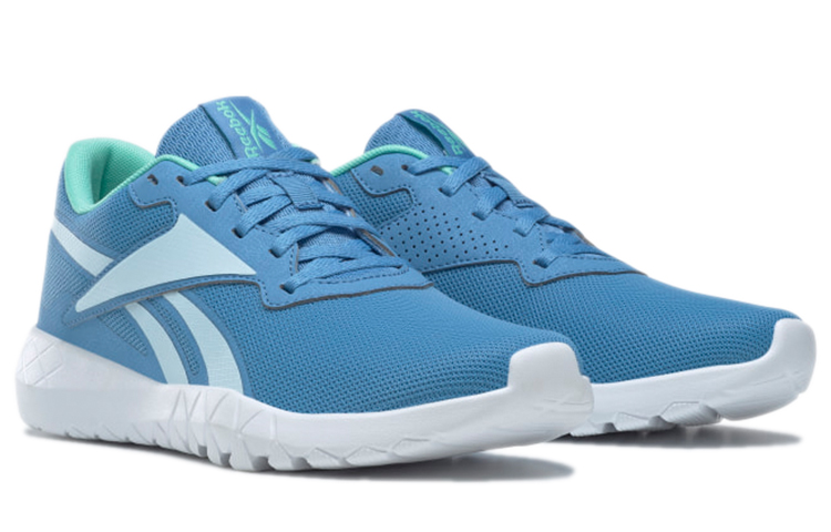 Lookbook 銳步 Flexagon Energy Train 3 舒適耐磨訓練鞋 女款 藍