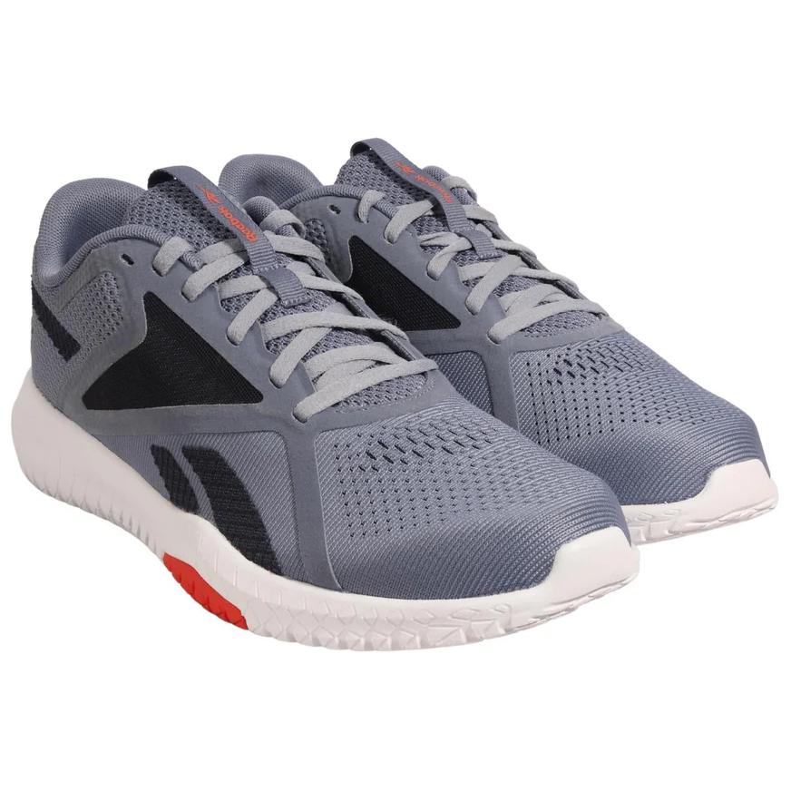 Lookbook Reebok Flexagon Force 2.0 舒適透氣 低筒慢跑鞋 女款 灰藍