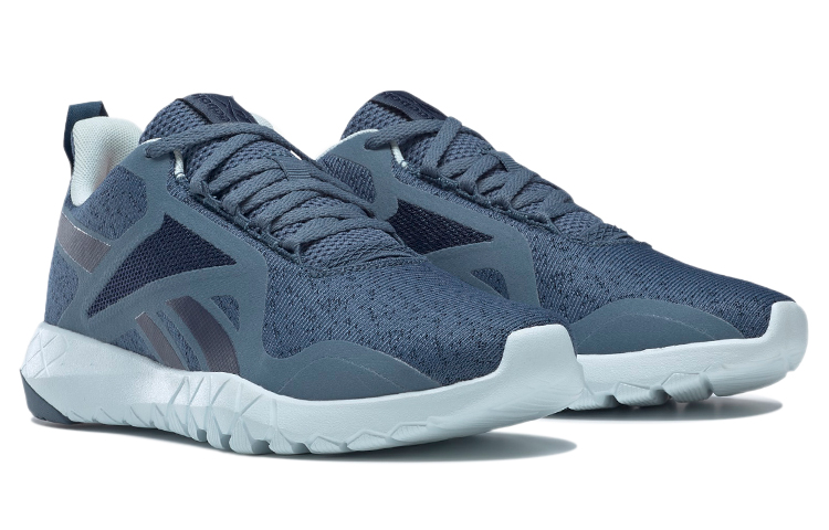 Lookbook Reebok Flexagon Force 3 舒適透氣耐磨 低筒運動訓練鞋 女款 深藍