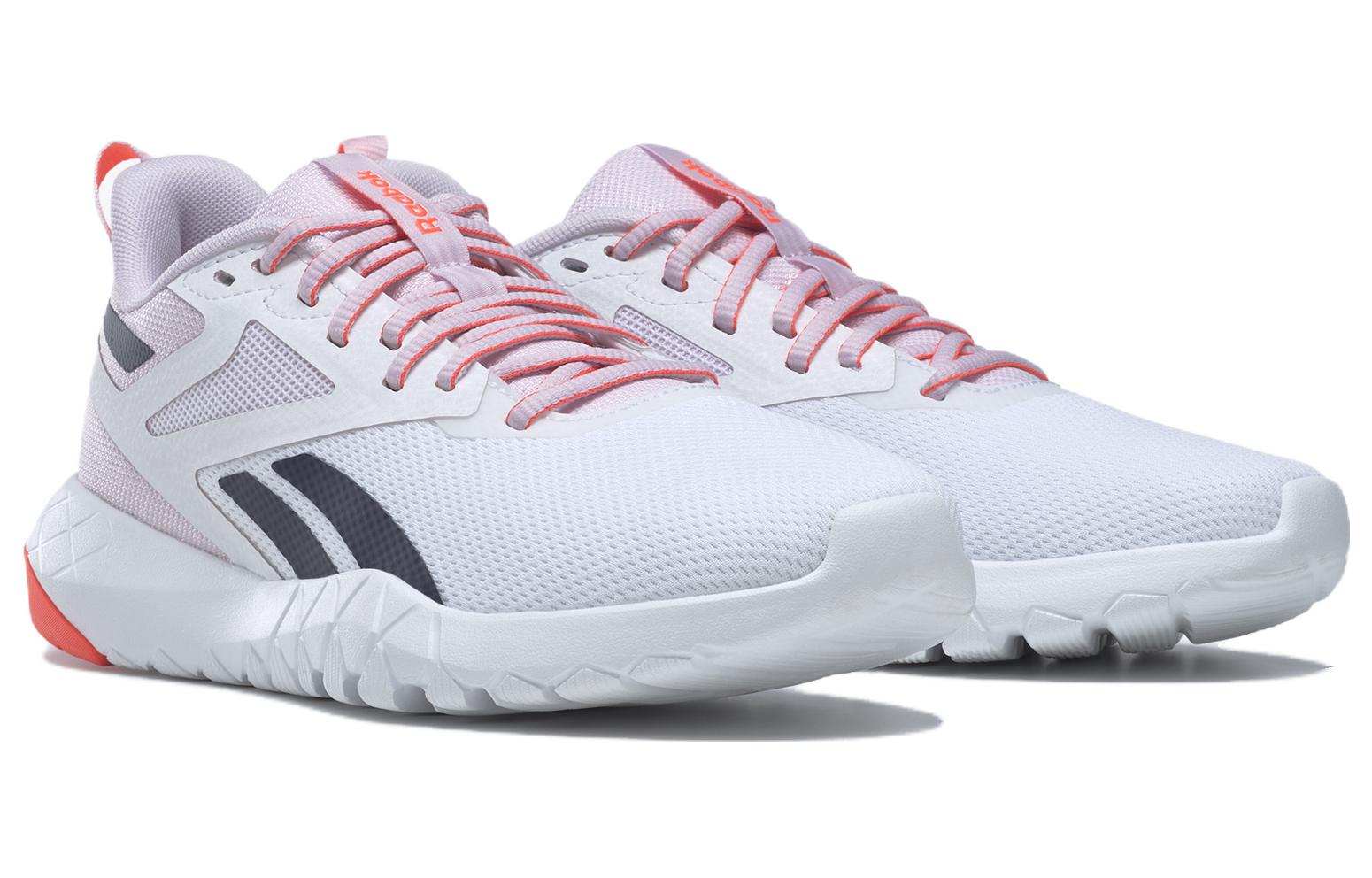 Lookbook (W) 锐步 Flexagon Force 4 "白色海军蓝粉" HP9223